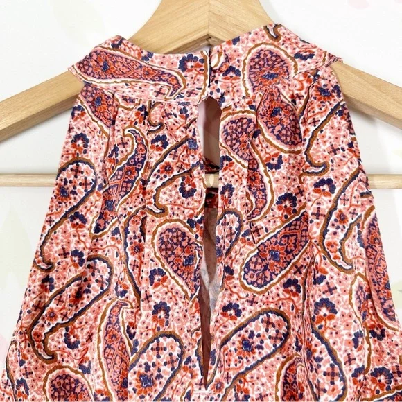 NEW Boden Floral Paisley Halter Sleeveles Blouse Top 20 22 - Picture 5 of 8